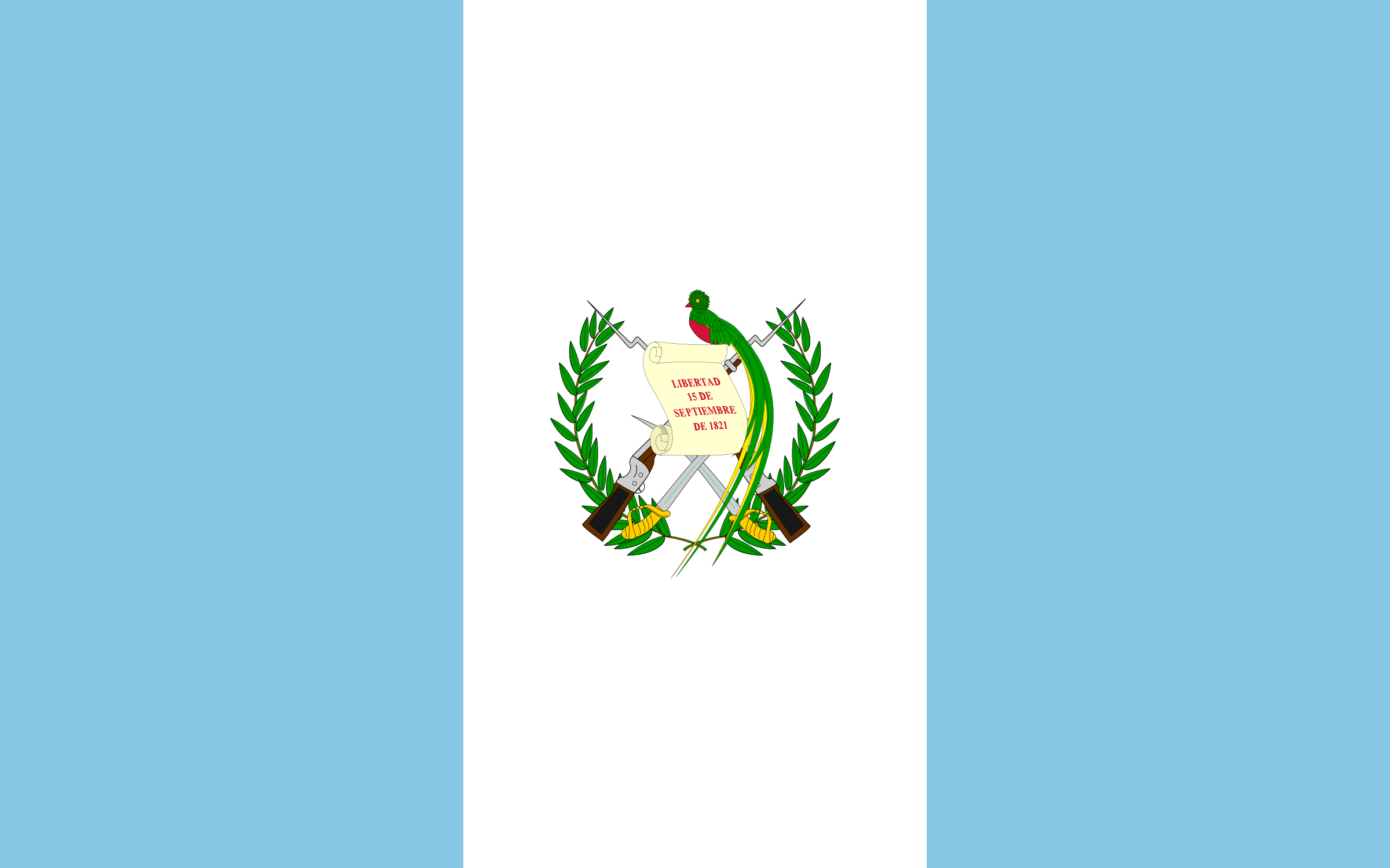 la imagen muestra la bandera de guatemala