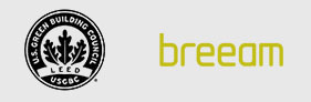 a imagen muestra el logo de breeam